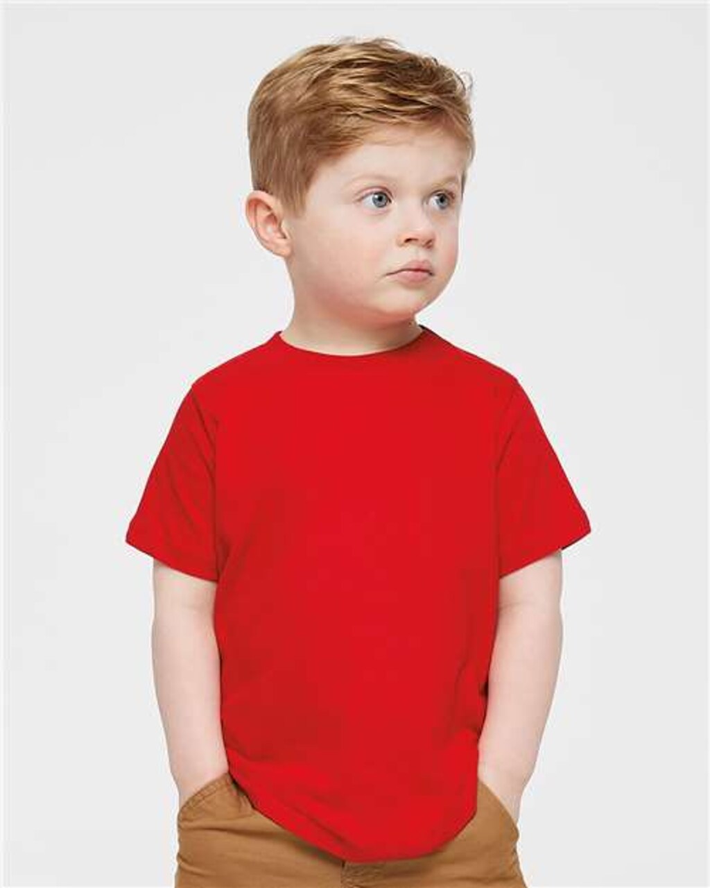 Rabbit Skins® Toddler Fine Jersey Crewneck Short Sleeve Tee - 3321